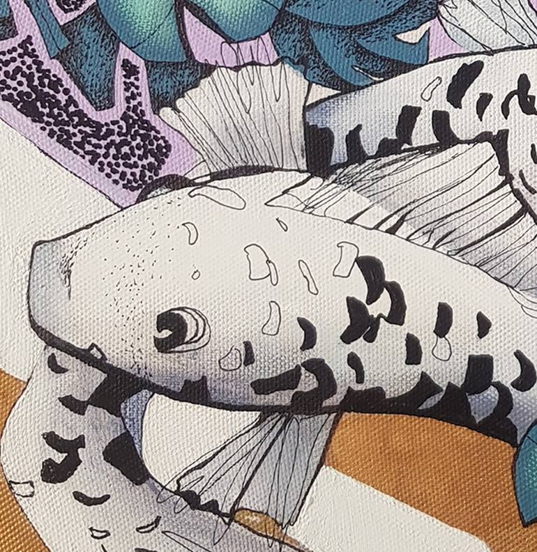 Original Fish Painting by Kate Kulish