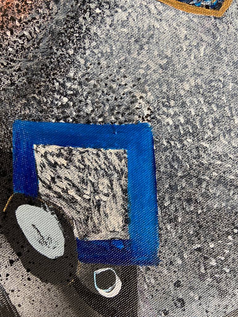 Original Cubism Abstract Painting by Kate Kulish