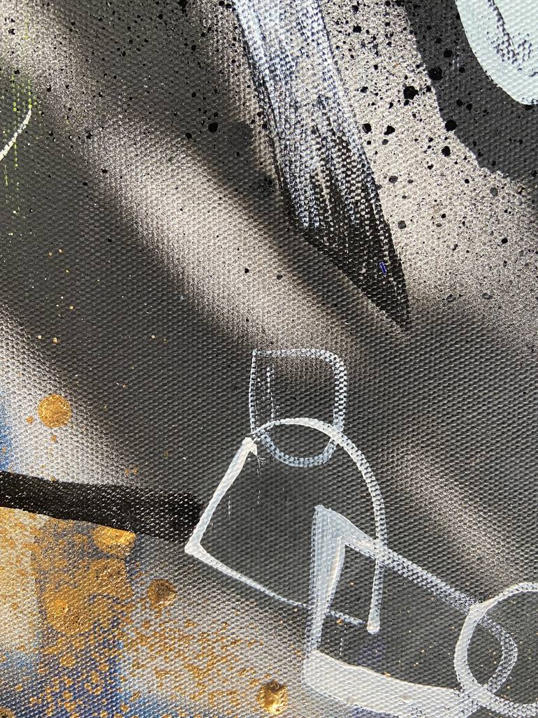 Original Cubism Abstract Painting by Kate Kulish