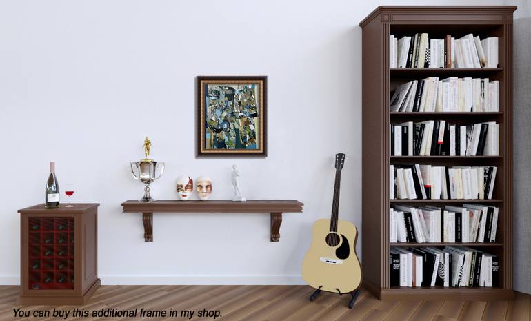 Original Cubism Abstract Painting by Kate Kulish