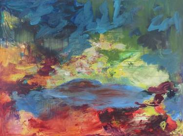 Print of Abstract Expressionism Landscape Paintings by Heidi Nguyen