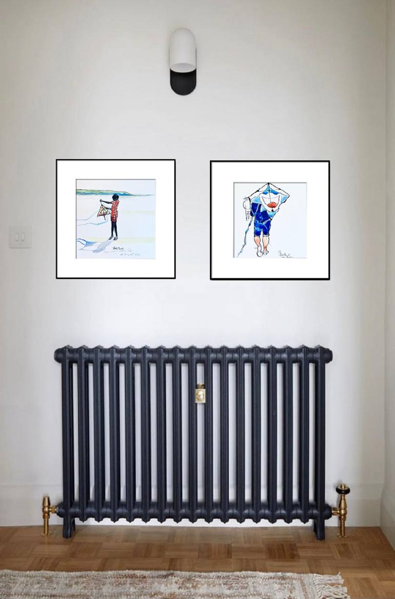 Original Figurative People Painting by Shabs Beigh