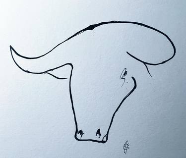 Original Modern Animal Drawings by Shabs Beigh