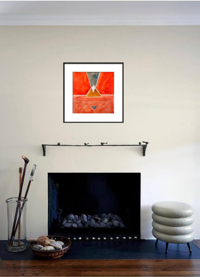 Original Minimalism Abstract Painting by Shabs Beigh