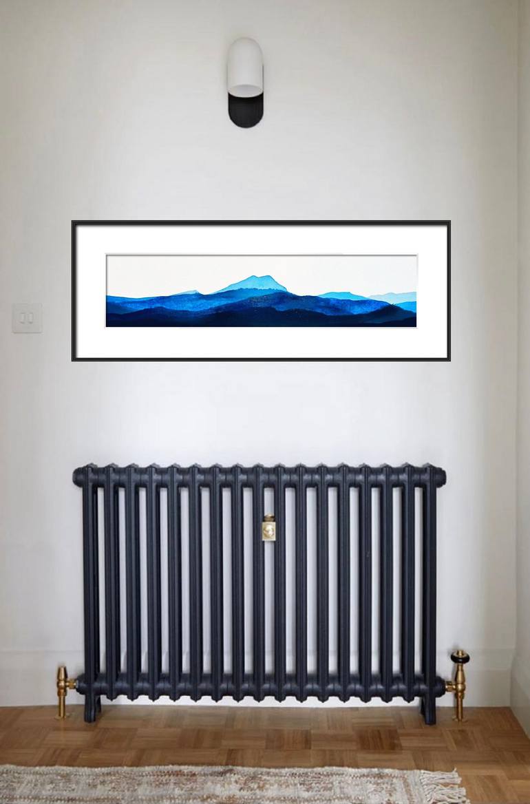 Original Minimalism Landscape Painting by Shabs Beigh