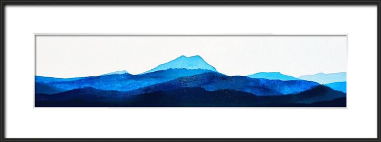 Original Minimalism Landscape Painting by Shabs Beigh