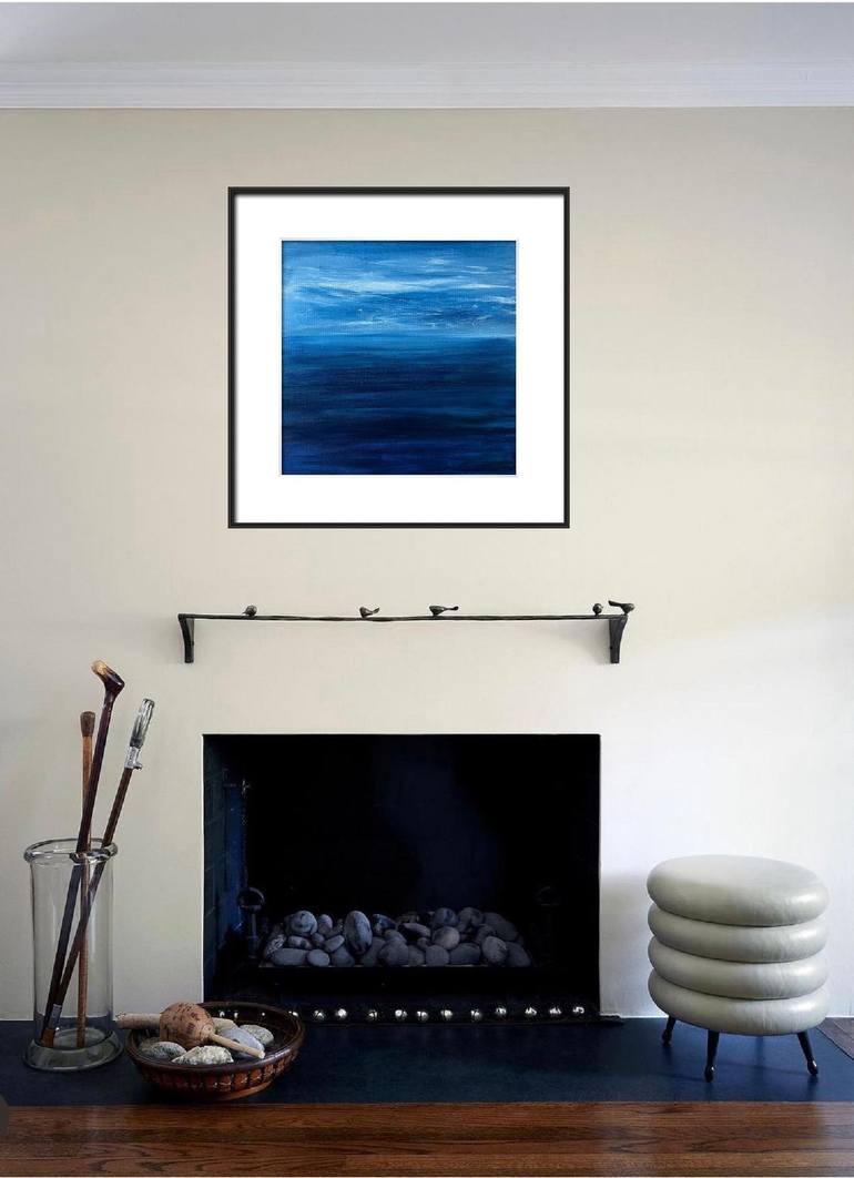 Original Modern Seascape Painting by Shabs Beigh