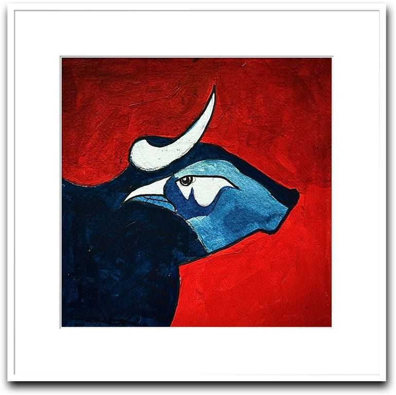 Original Animal Painting by Shabs Beigh