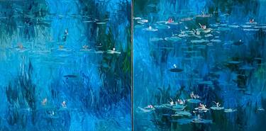 After Monet - Diptych thumb