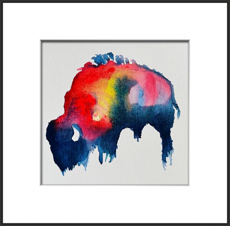 Original Modernism Animal Painting by Shabs Beigh
