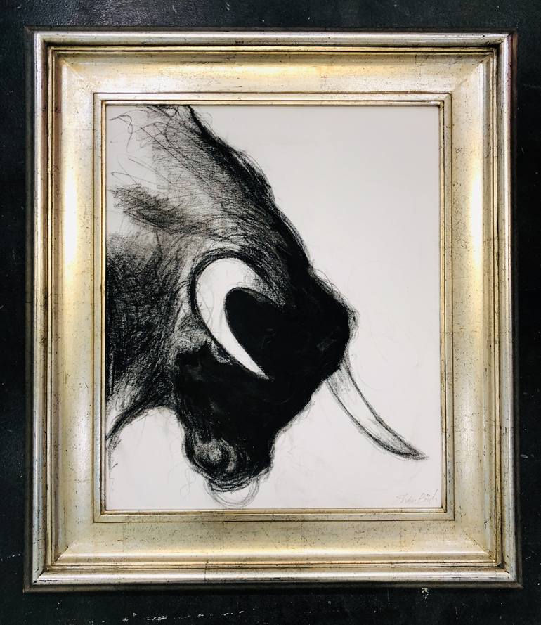 Original Animal Drawing by Shabs Beigh