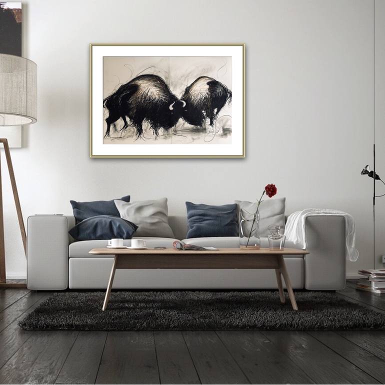 Original Animal Drawing by Shabs Beigh
