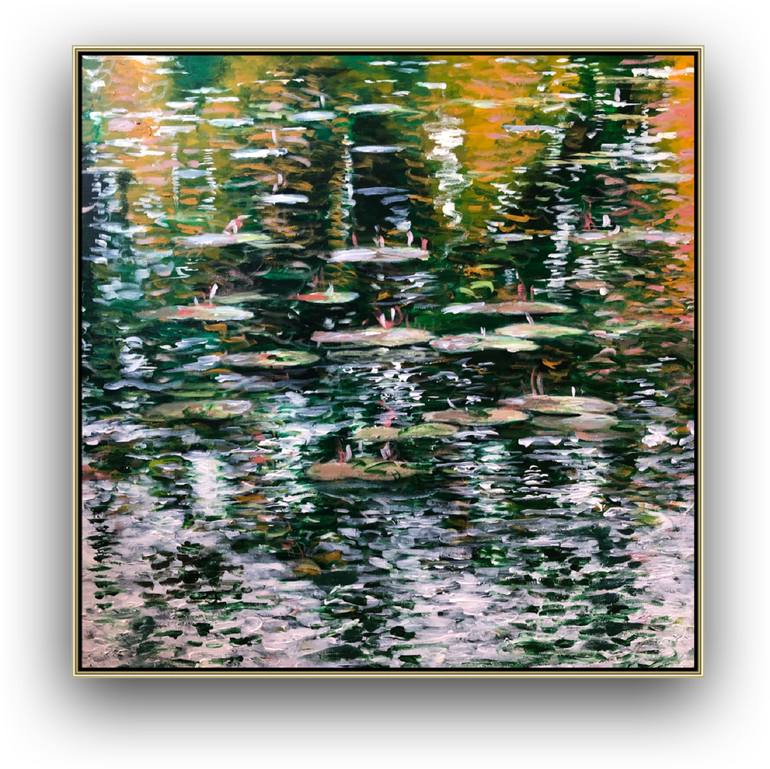 Original Impressionism Nature Painting by Shabs Beigh