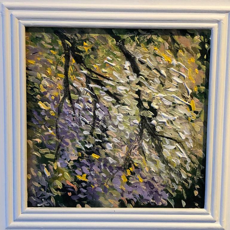 Original Impressionism Tree Painting by Shabs Beigh