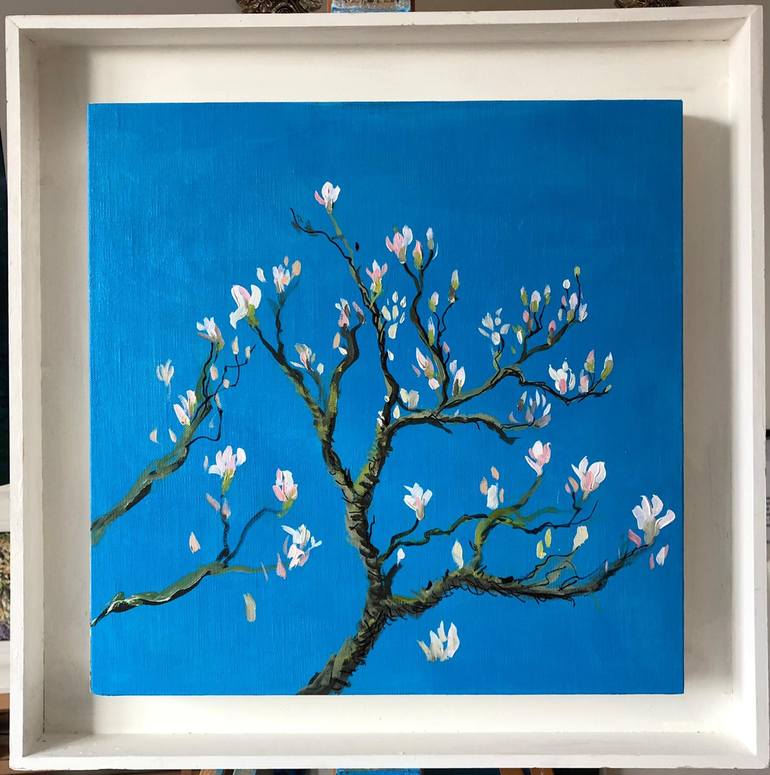 Original Tree Painting by Shabs Beigh