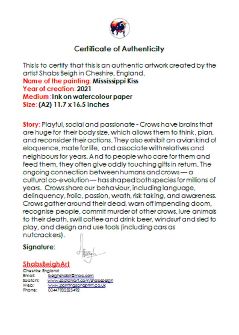 Original Minimalism Animal Drawing by Shabs Beigh