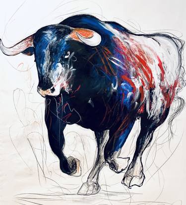 Original Expressionism Animal Paintings by Shabs Beigh