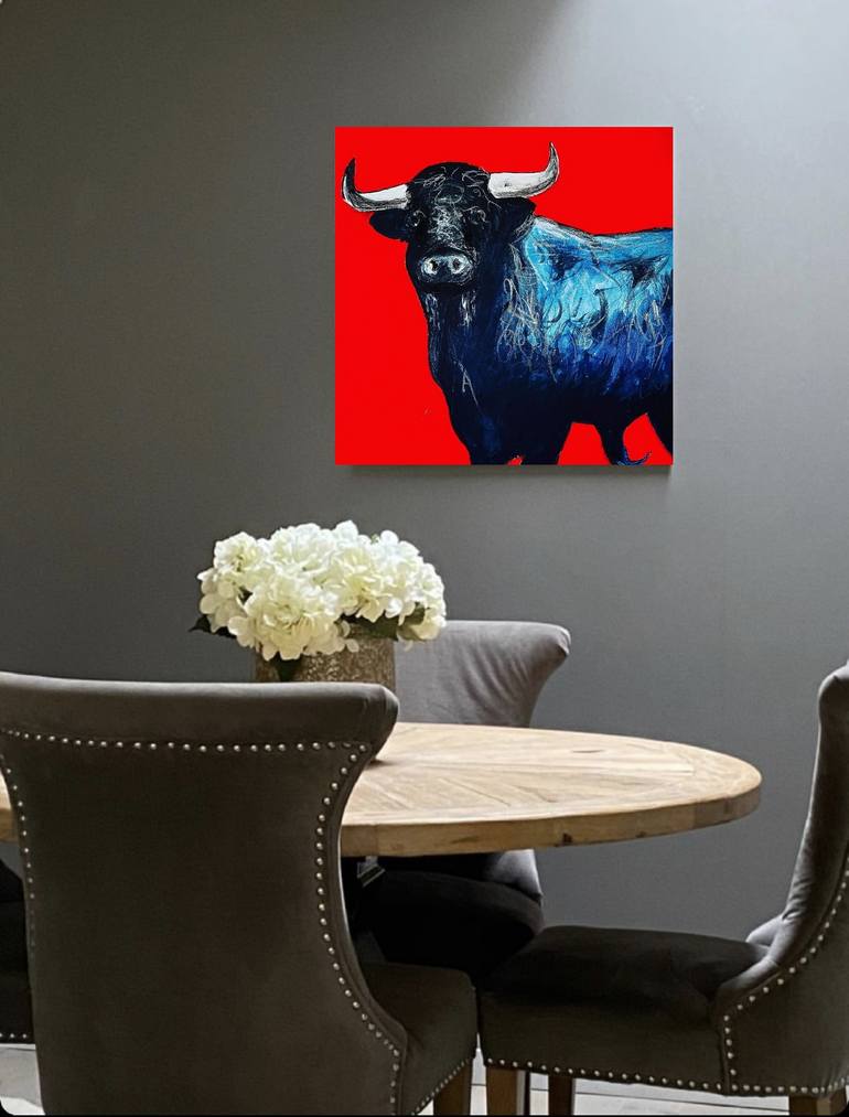 Original Expressionism Animal Painting by Shabs Beigh