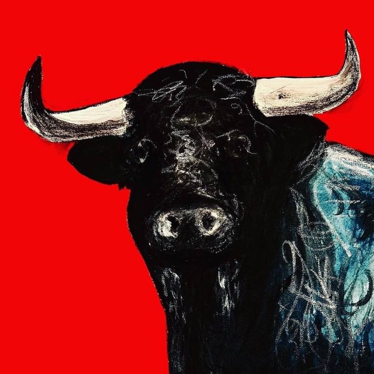 Original Expressionism Animal Painting by Shabs Beigh