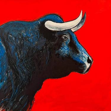 Blue Bull Head 2 - Red thumb