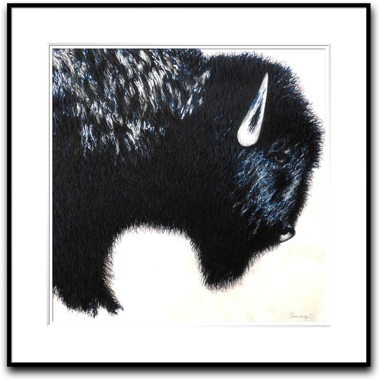 Original Figurative Animal Painting by Shabs Beigh