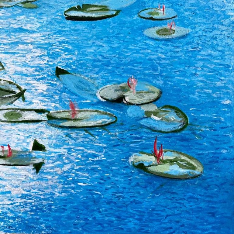 Original Impressionism Nature Painting by Shabs Beigh