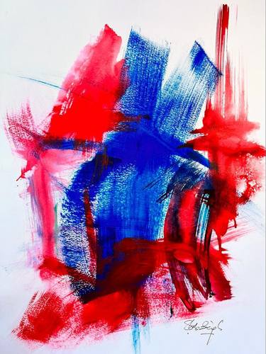 Original Abstract Paintings by Shabs Beigh