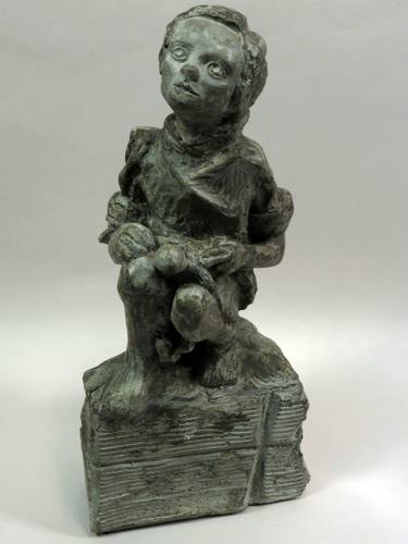 Original Figurative Children Sculpture by Hugo van Schalkwyk