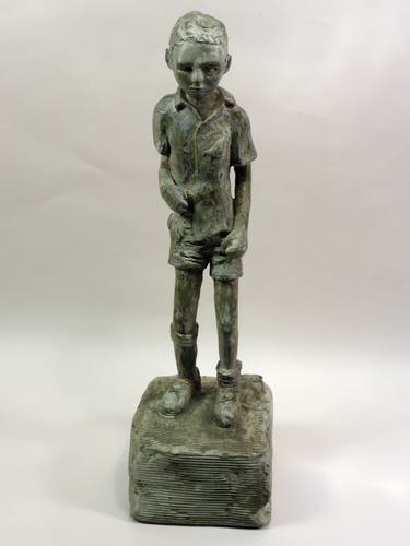 Original Children Sculpture by Hugo van Schalkwyk