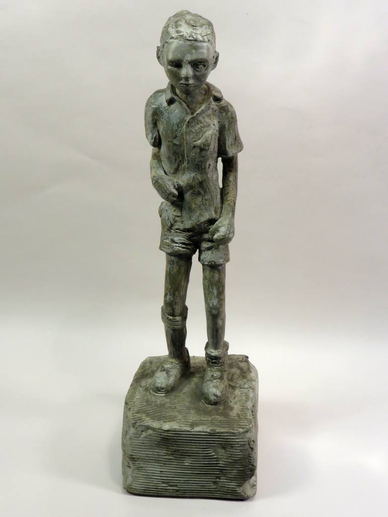 Original Figurative Children Sculpture by Hugo van Schalkwyk