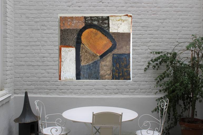 Original Abstract Painting by Sylvie Dodin