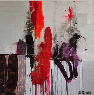 Original Abstract Paintings by Sylvie Dodin