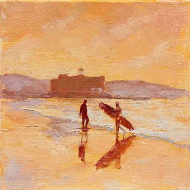 Original Beach Paintings by Walter Zakarlo