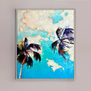 Original Expressionism Seascape Painting by Walter Zakarlo