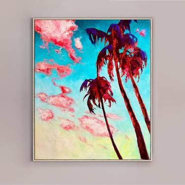 Original Expressionism Seascape Painting by Walter Zakarlo