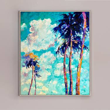 Original Expressionism Seascape Painting by Walter Zakarlo