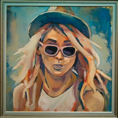 Original Expressionism Portrait Paintings by Walter Zakarlo