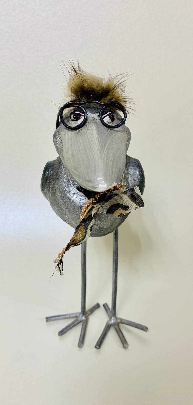 Original Surrealism Animal Sculpture by Walter Zakarlo