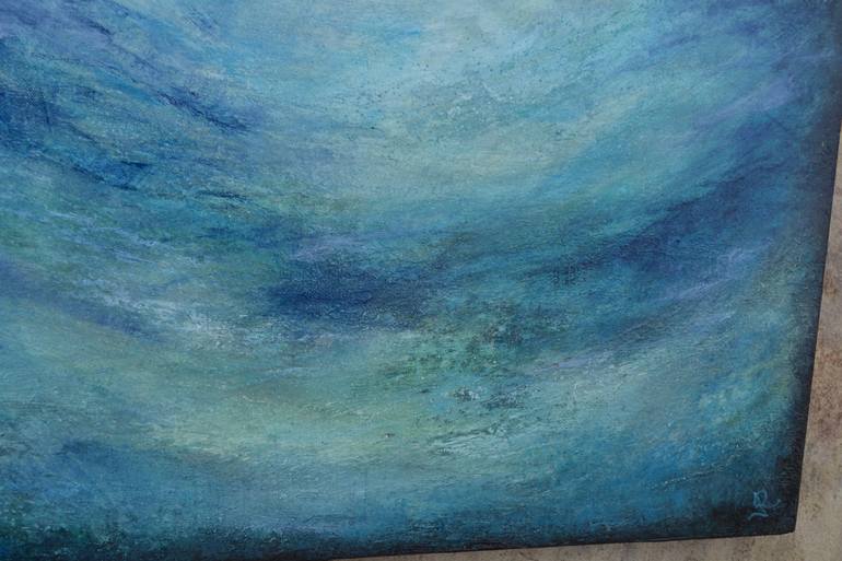 Original Abstract Seascape Painting by Janice Rogers