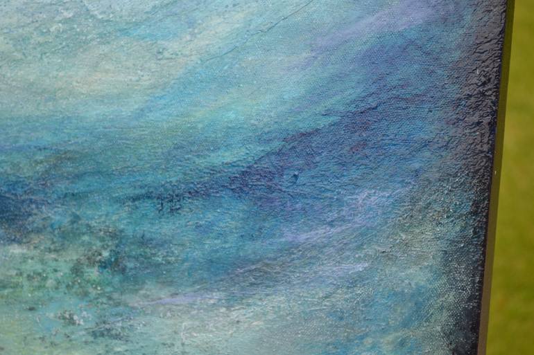 Original Abstract Seascape Painting by Janice Rogers