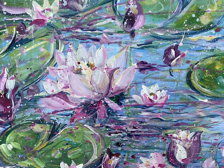 Original Floral Painting by Janice Rogers