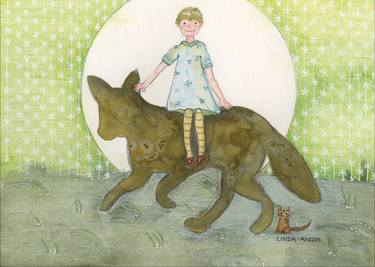 Original Illustration Children Paintings by Linda Angio