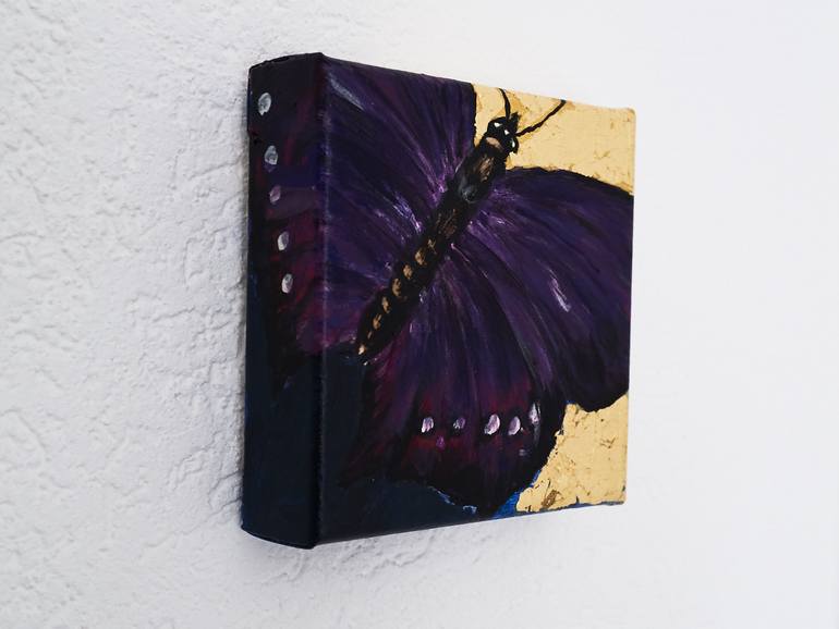 Original Abstract Botanic Painting by Christina Klein