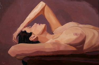 Print of Figurative Erotic Paintings by Christopher L Crego