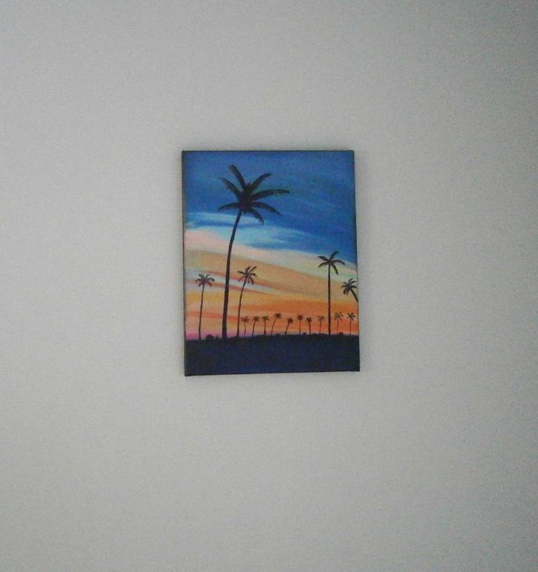 Original Impressionism Nature Painting by Ganga Sajith