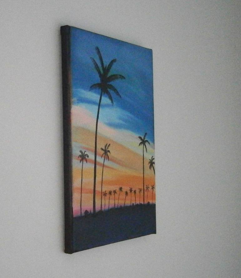 Original Impressionism Nature Painting by Ganga Sajith