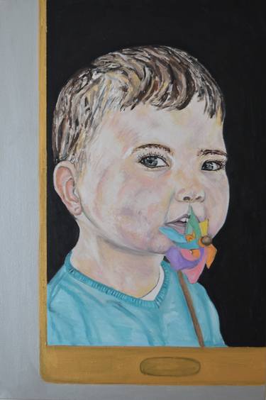 Original Portrait Painting by Melissa Pentney