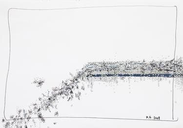 Original Modern Landscape Drawings by Michalina Garus