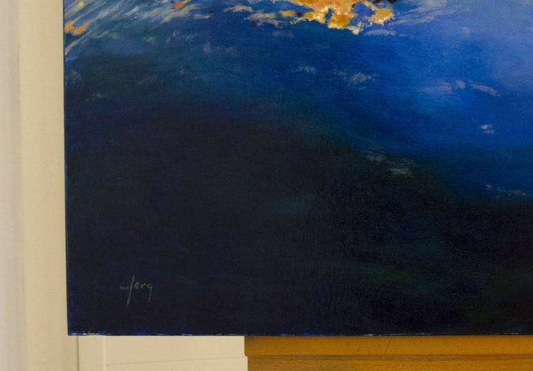 Original Impressionism Landscape Painting by Carlos Ferg