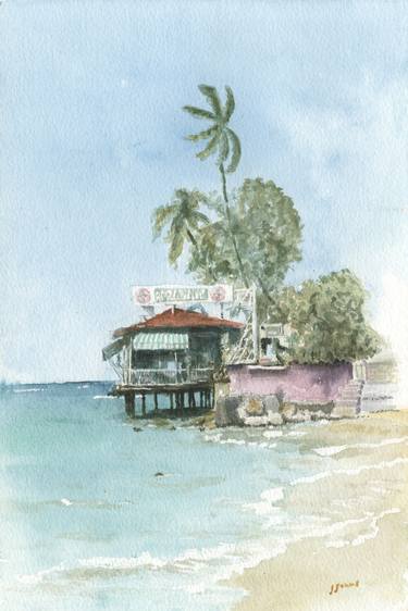 Print of Beach Paintings by John Jones